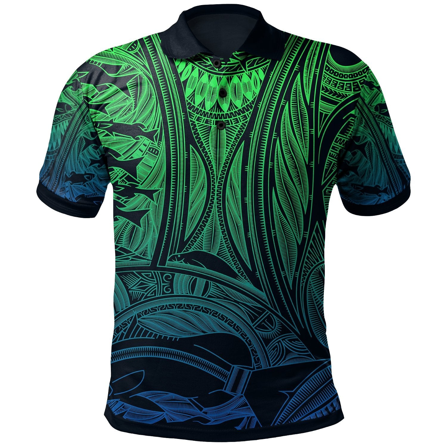 Torres Strait Islanders Polo Shirt - Ocean Art - Vibe Hoodie Shop