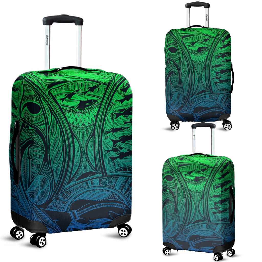 Torres Strait Islanders Luggage Covers - Ocean Art - Vibe Hoodie Shop