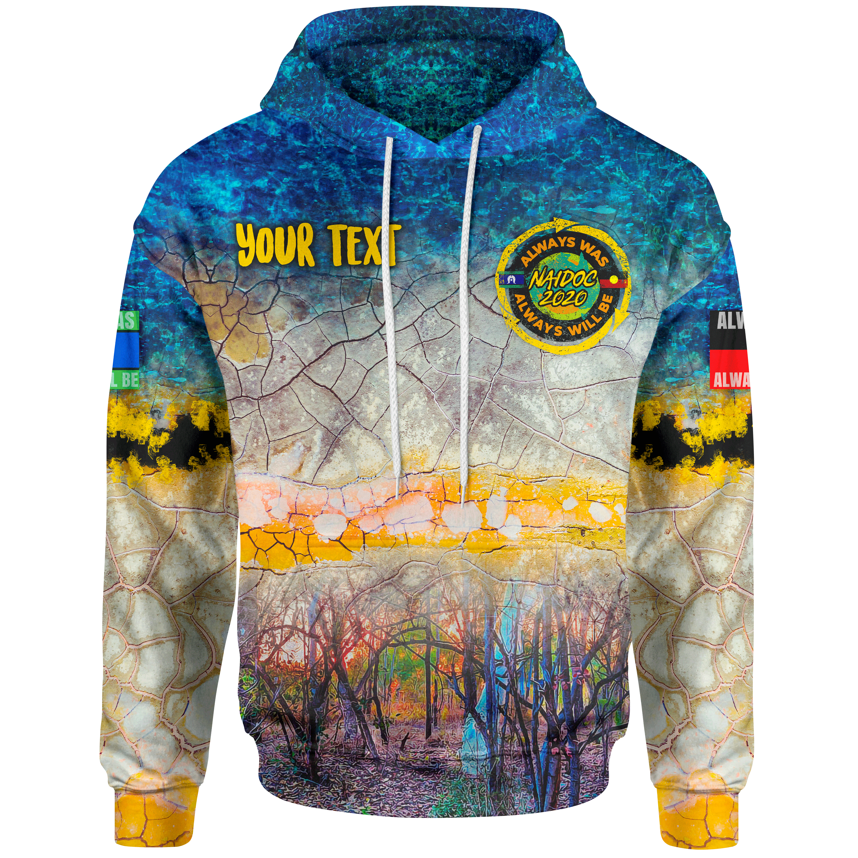 Custom Hoodie - NAIDOC Week 2020 - Unisex - Vibe Hoodie Shop