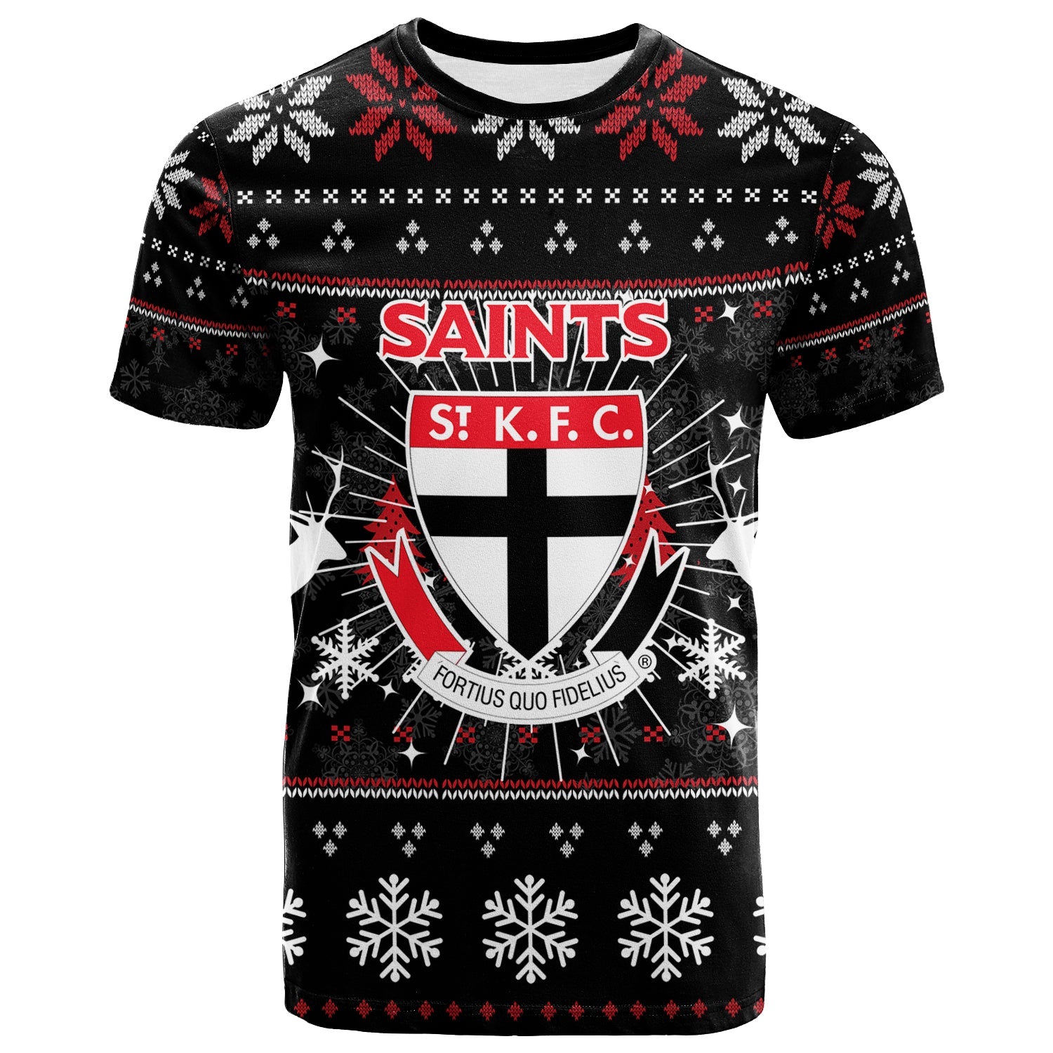 St Kilda T shirt - Christmas Ugly Style - - Vibe Hoodie Shop