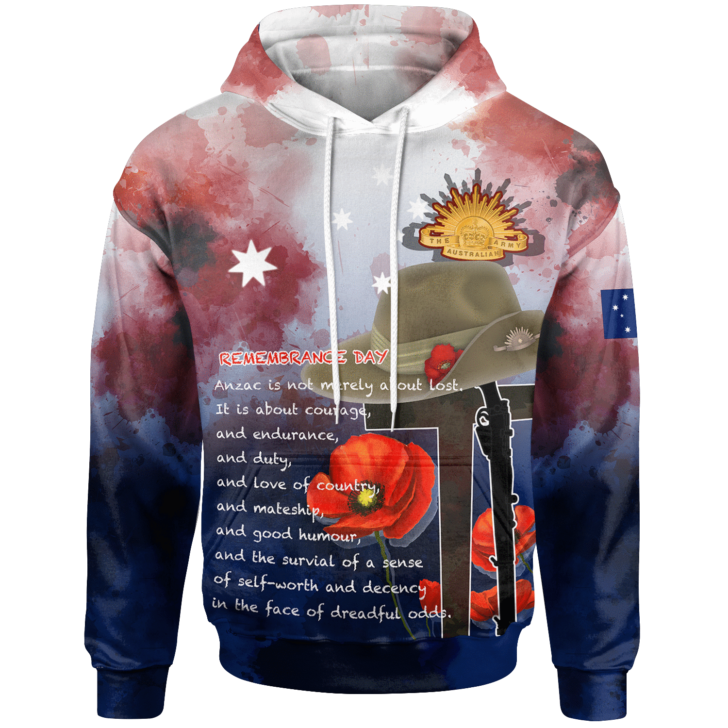 ANZAC Day Hoodie - Remembrance Day - Vibe Hoodie Shop