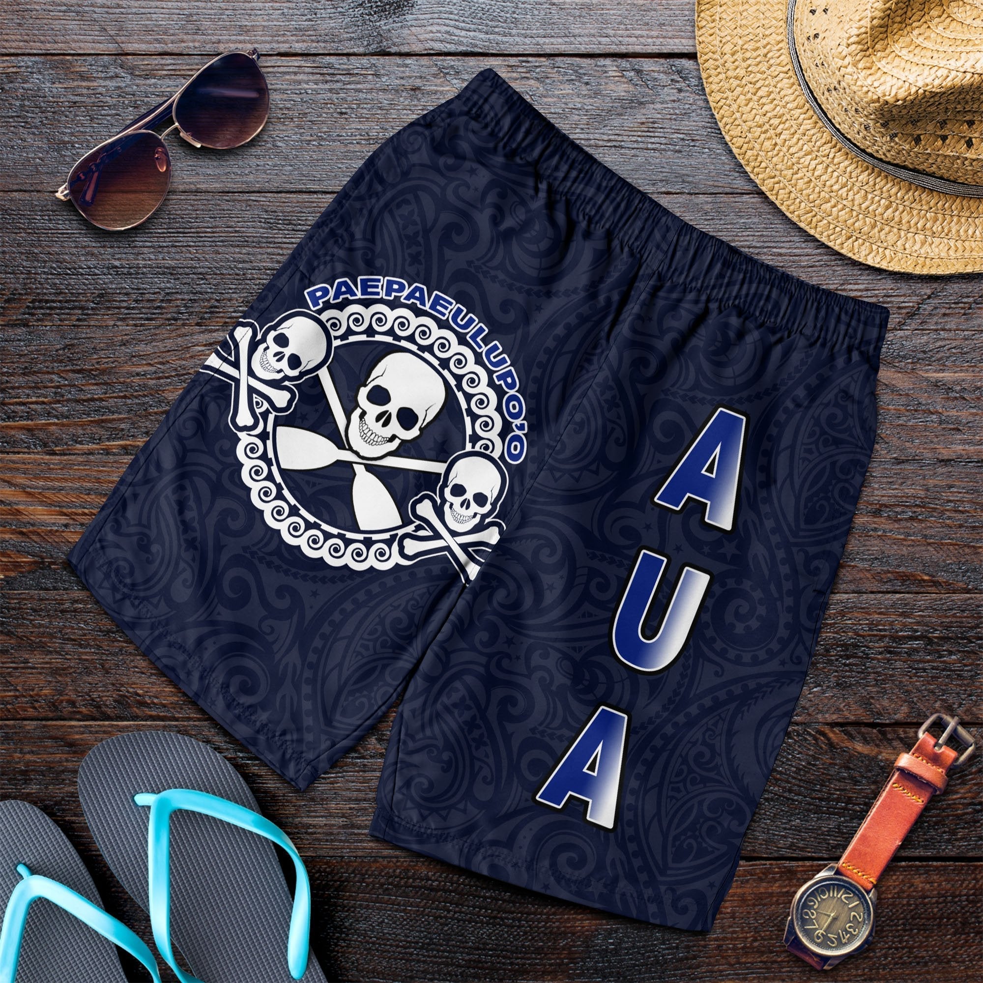 American Samoa Men's Shorts - Paepaeulupo'o Aua - Vibe Hoodie Shop