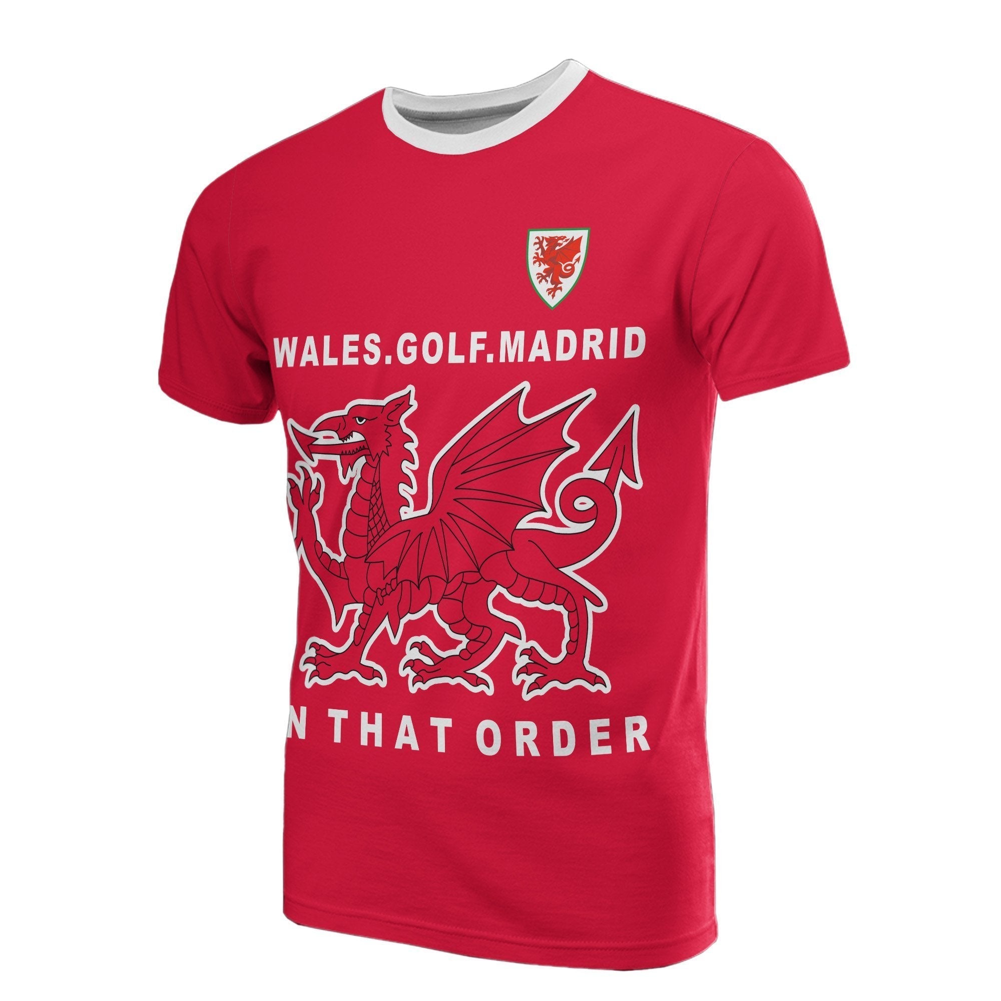 Wales Golf Madrid T shirt - Vibe Hoodie Shop