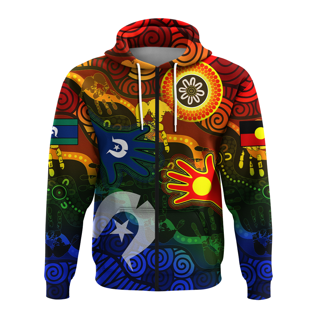 Aboriginal and Torres Strait Islander Peoples Hoodie - LT2 - Vibe Hoodie Shop