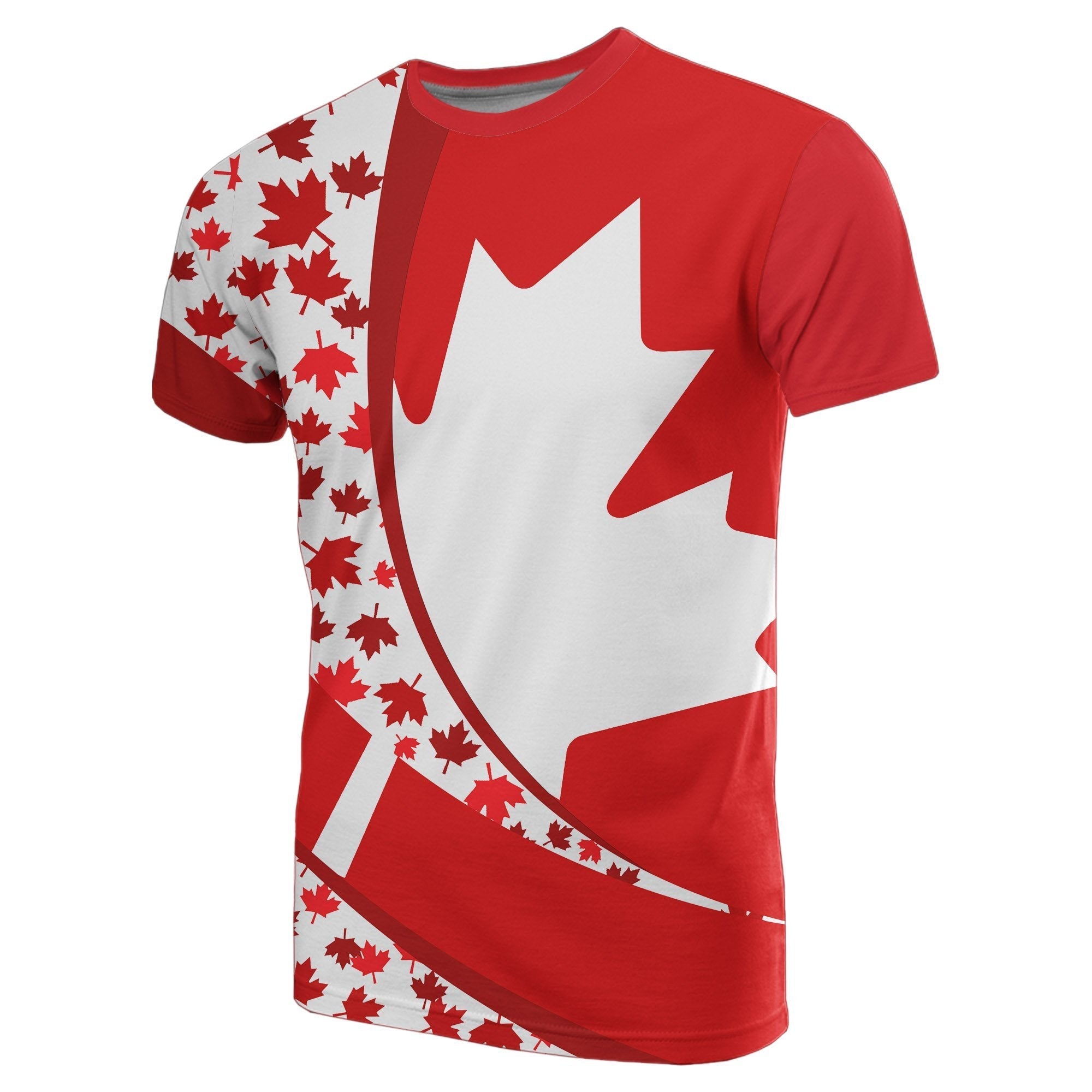 Canada Maple Leaf T shirt - Arch Style - Vibe Hoodie Shop