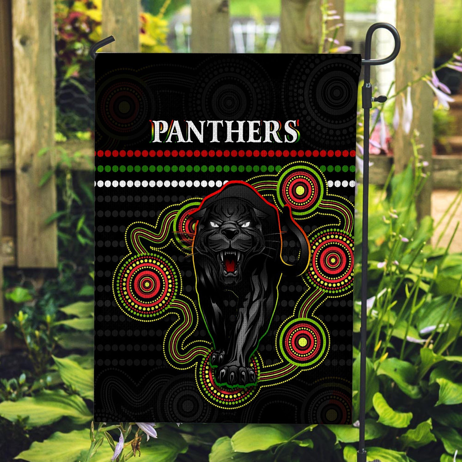 Panthers Indigenous Flag Version Black Alternate - Vibe Hoodie Shop