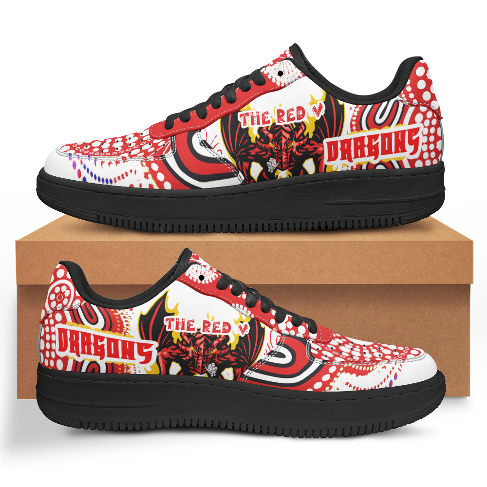 st-george-rugby-low-top-sneakers-f1-the-red-v-with-aboriginal-and-torres-strait-islander-culture-low-top-sneakers