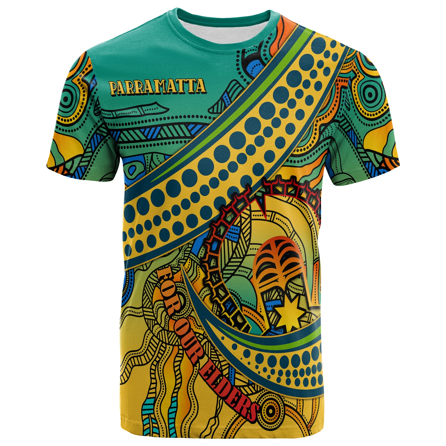 Australia Parramatta NAIDOC Week 2023 T-shirt - Custom For Our Elders T-shirt - Vibe Hoodie Shop