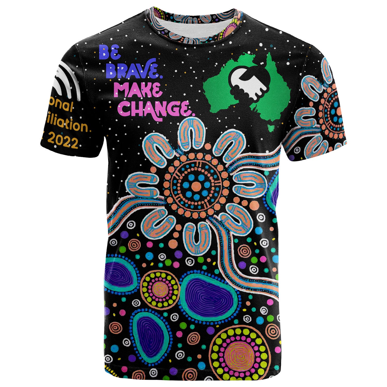 Australia National Reconciliation Week T-shirt - Custom "Be Brave, Make Change" Reconciliation Day T-shirt - Vibe Hoodie Shop