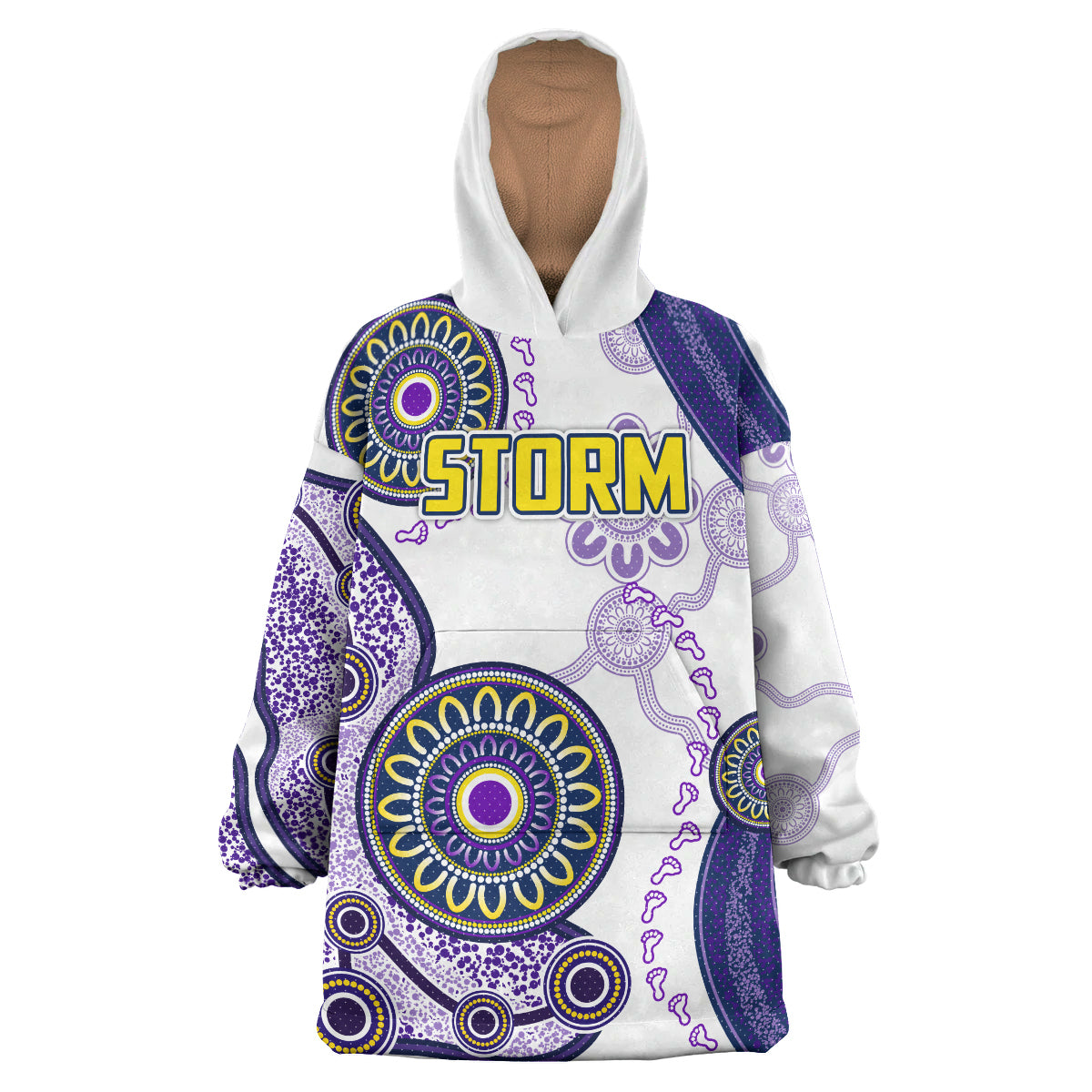 Storm Rugby Snug Hoodie - Super Storms Wearable Blanket Hoodie RLT14 - Vibe Hoodie Shop