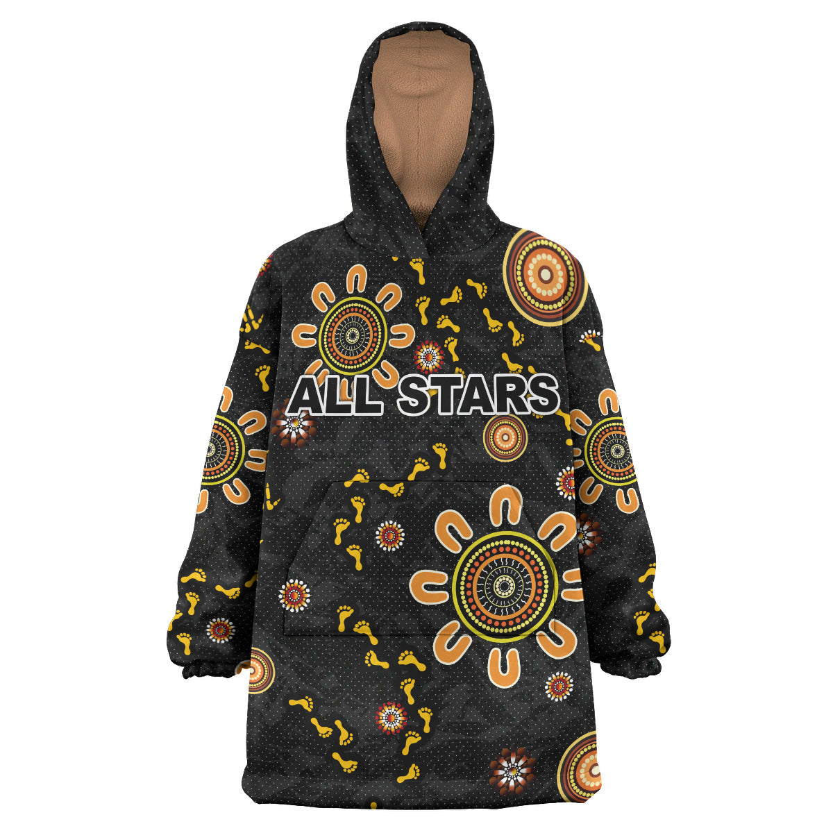 All Stars Rugby Snug Hoodie - Custom Indigenous All Stars Wearable Blanket Hoodie RLT14 - Vibe Hoodie Shop