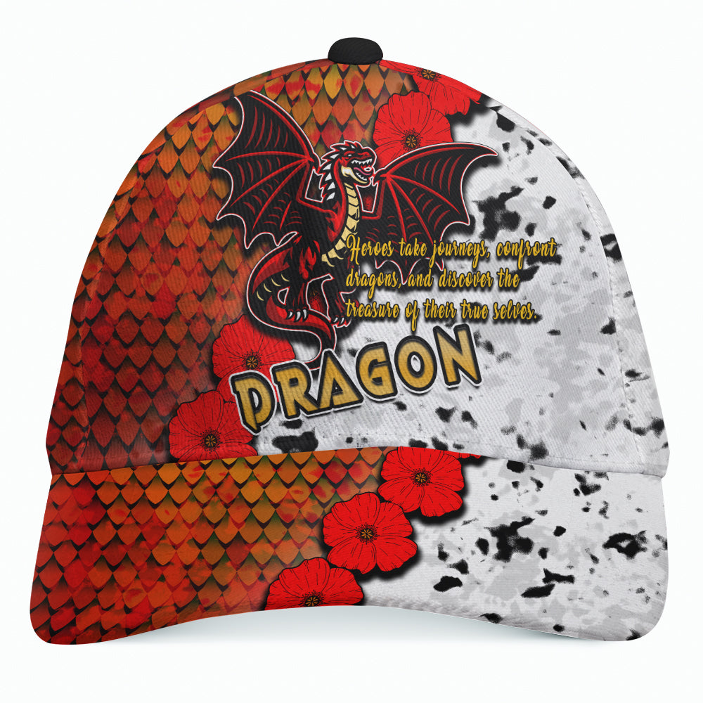 St. George Rugby Cap - Custom St. George Remembrance Day Quotes And Poppies Cap - Vibe Hoodie Shop