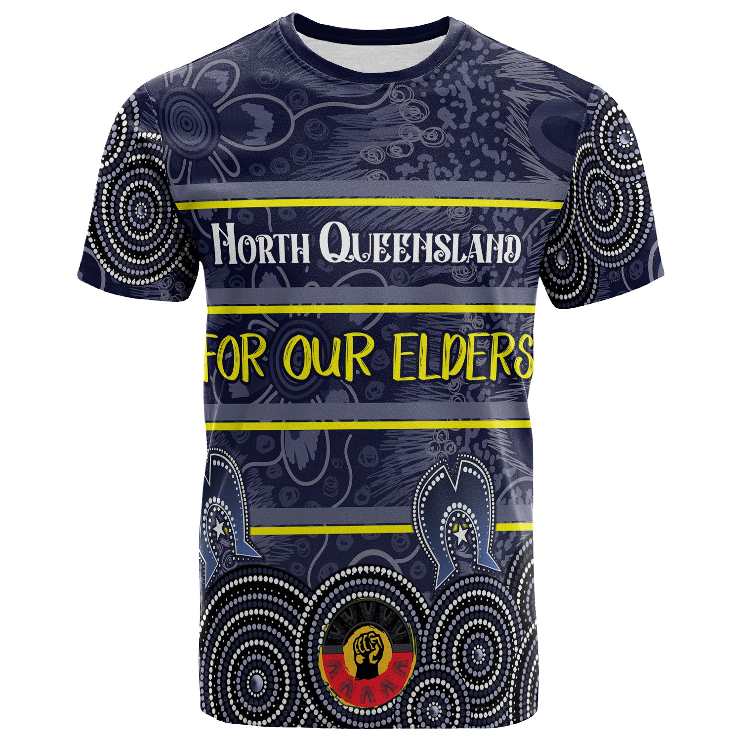 Australia North Queensland NAIDOC Week 2023 T-shirt - Custom For Our Elders T-shirt - Vibe Hoodie Shop