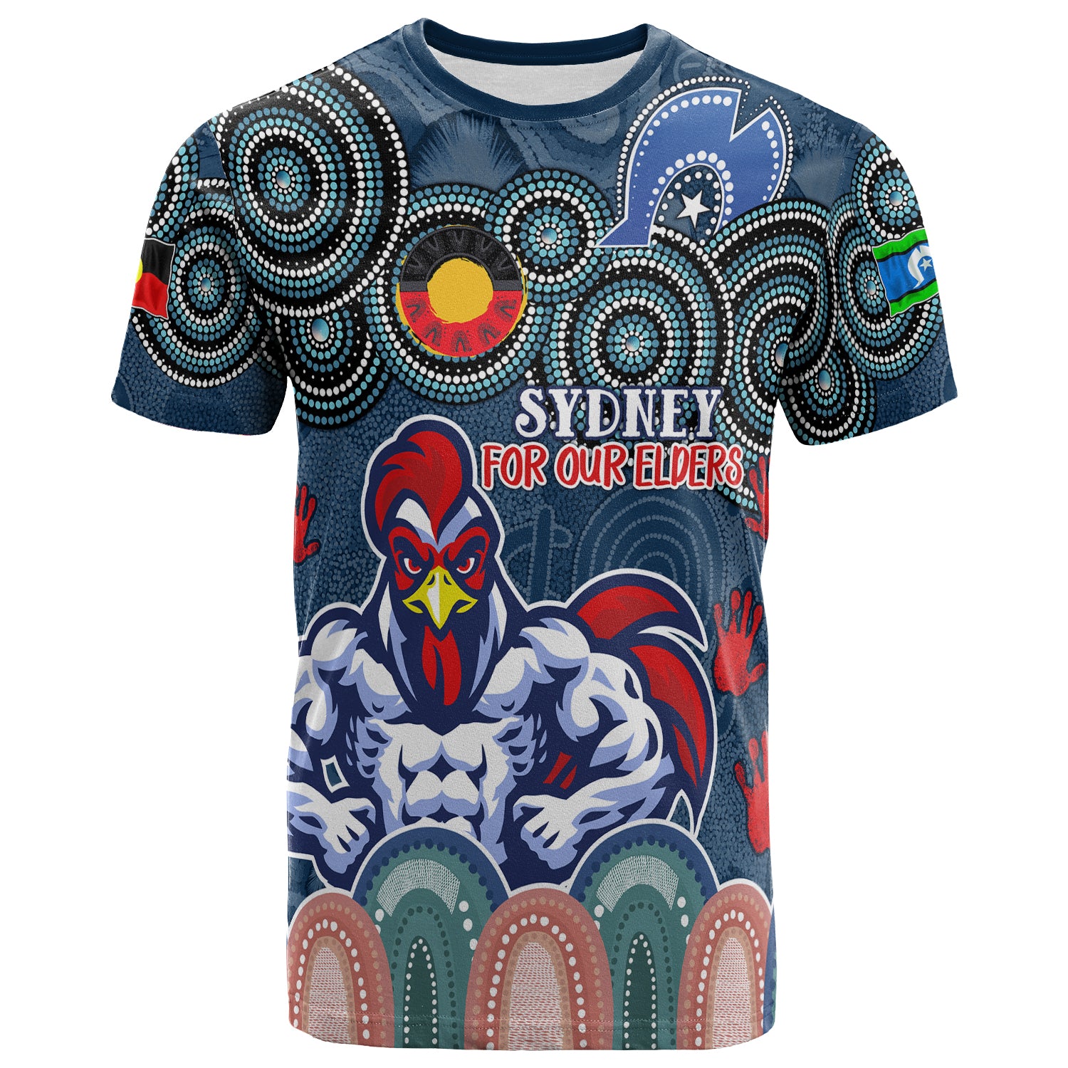 Australia Sydney NAIDOC Week 2023 T-shirt - Custom For Our Elders T-shirt - Vibe Hoodie Shop