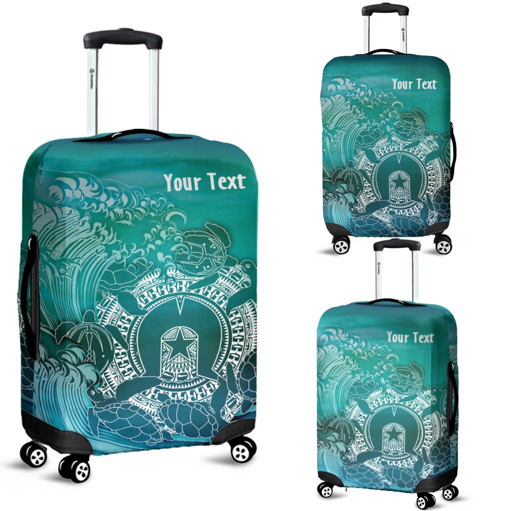 Custom Aboriginal Luggage Covers, Torres Strait Islands in Wave - Vibe Hoodie Shop