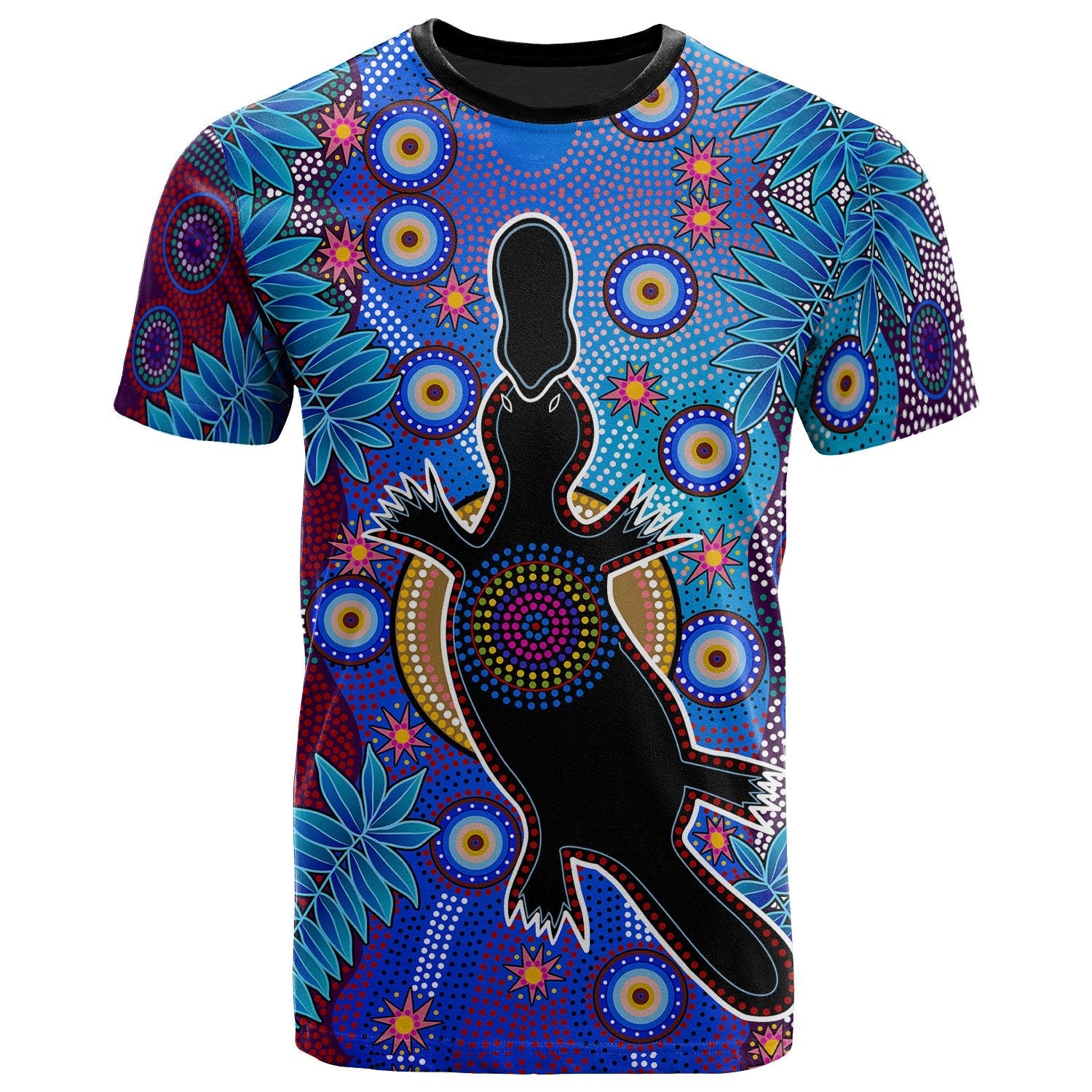 Aboriginal T shirt - Indigenous Platypus - Vibe Hoodie Shop