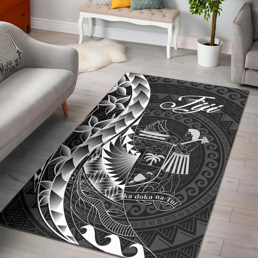 Fiji Area Rug - Polynesian Pattern Style - Vibe Hoodie Shop