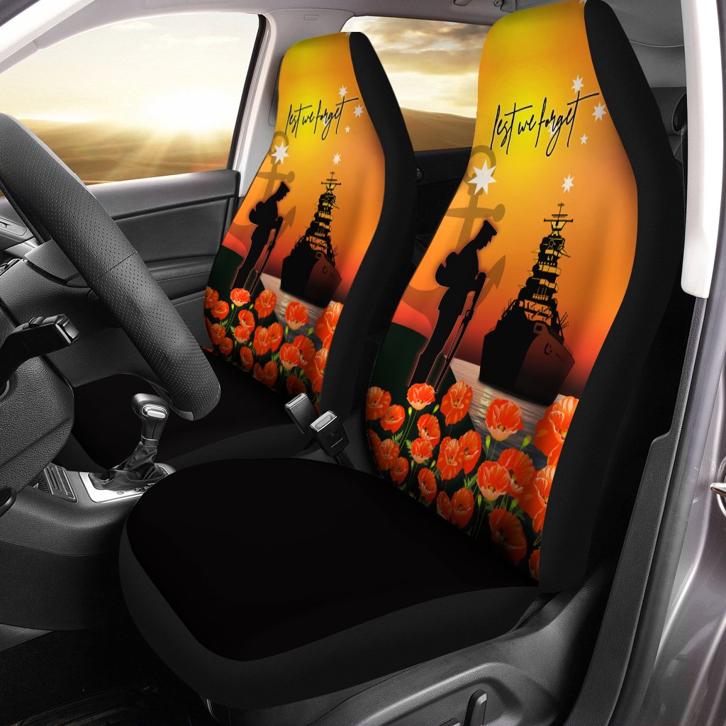 ANZAC Car Seat Covers - Australian Navy ANZAC - Vibe Hoodie Shop