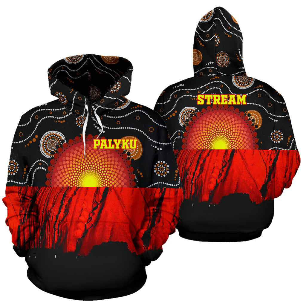 Aboriginal Hoodie Custom PALYKU TO - RLT12 - Vibe Hoodie Shop