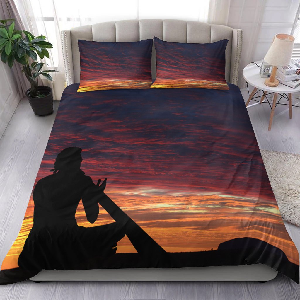 Australia Bedding Set - Uluru Sky View 2021 - Vibe Hoodie Shop