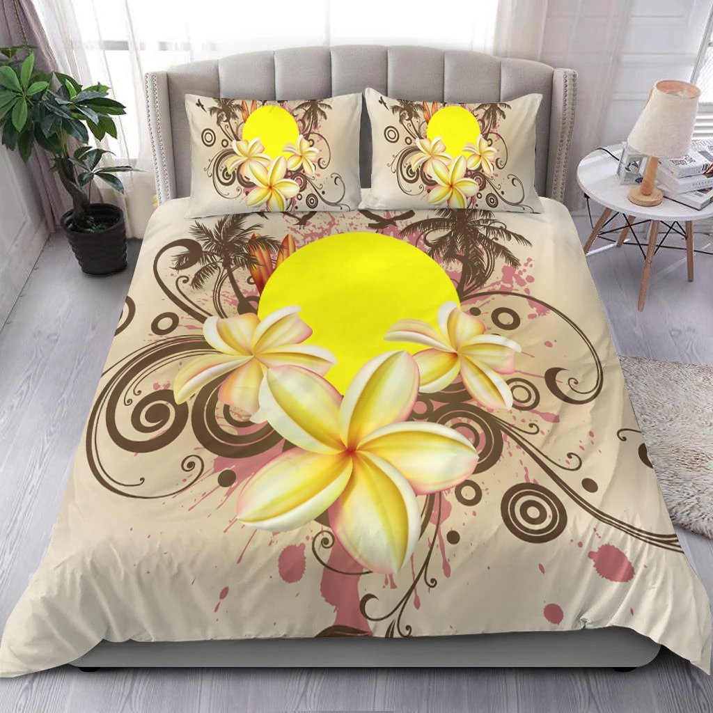 Palau Polynesian Bedding Set - Summer Tropical - Vibe Hoodie Shop