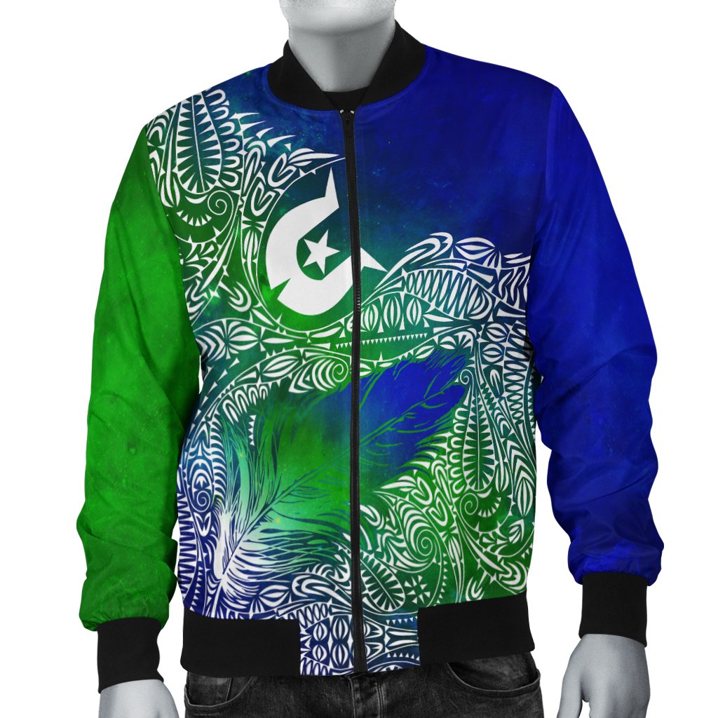 Torres Strait Islanders Men's Bomber Jacket - Feather Torres Aether BN15T - Vibe Hoodie Shop