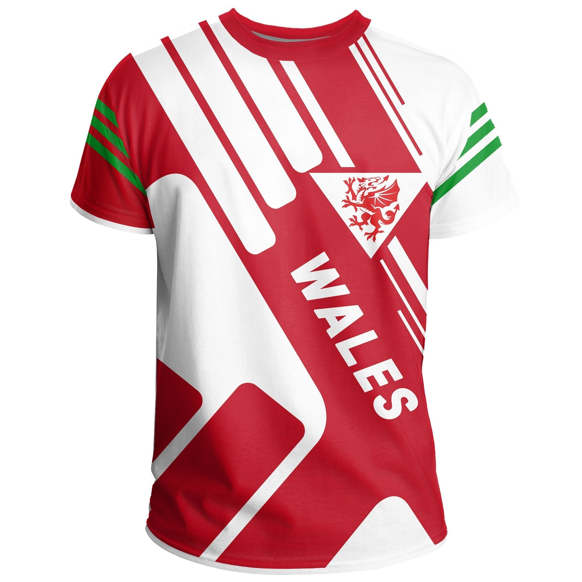 Wales T shirt Dragon KT Rolster Style - Vibe Hoodie Shop