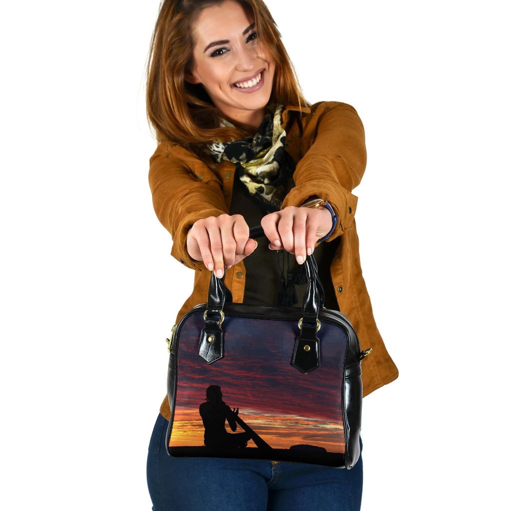 Australia Shoulder Handbag - Uluru Sky View 2021 - Vibe Hoodie Shop