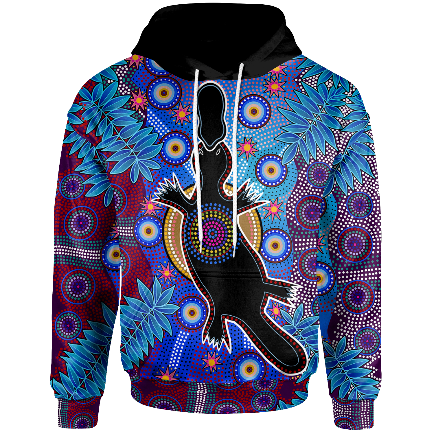 Aboriginal Hoodie - Indigenous Platypus - Vibe Hoodie Shop