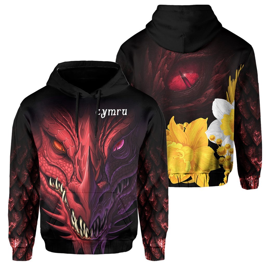 Wales Hoodie - Cymru - Vibe Hoodie Shop