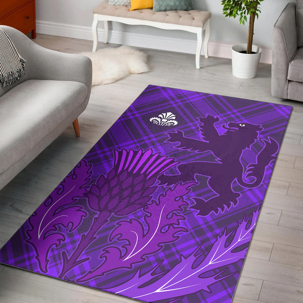 Scotland Area Rug Thistle Scottish Be Unique Ver.01 - Vibe Hoodie Shop