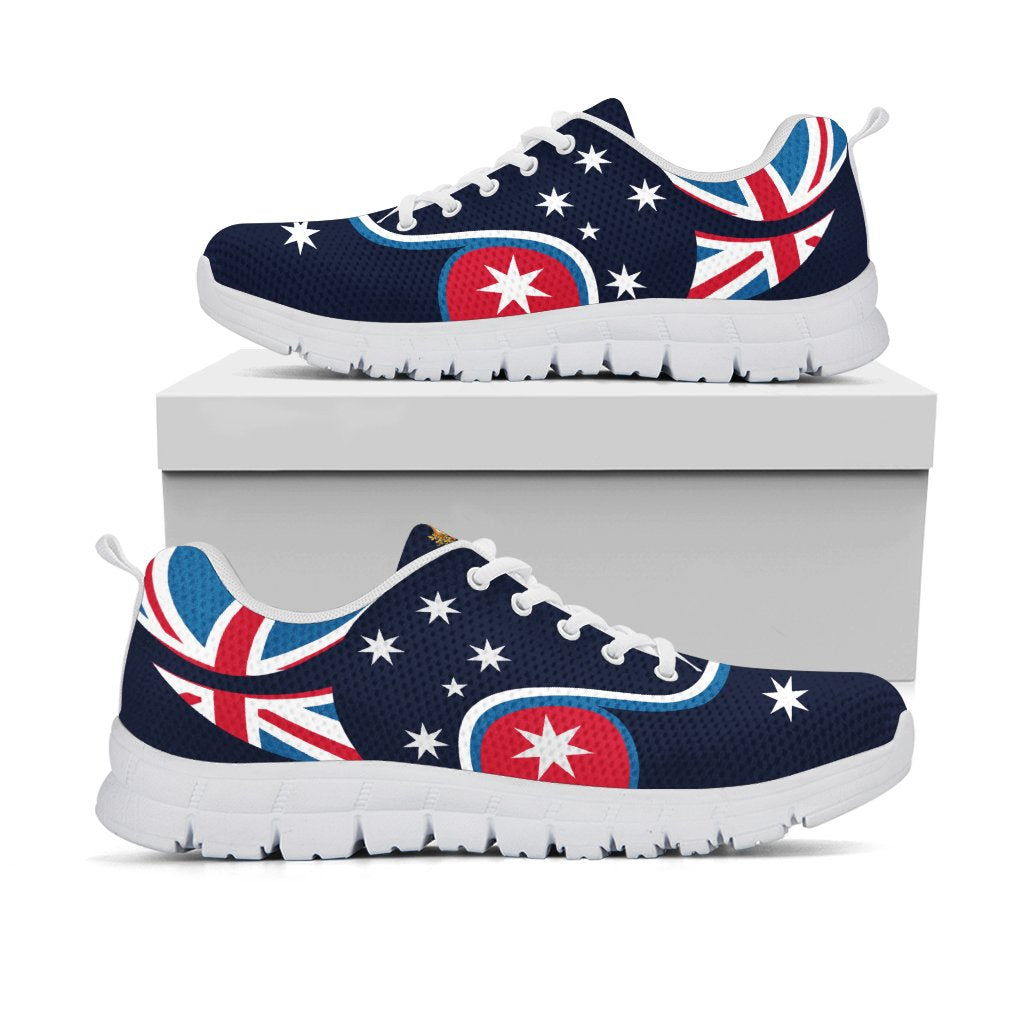 Sneakers - Aus Flag Shoes Southern Cross - Unisex - Vibe Hoodie Shop