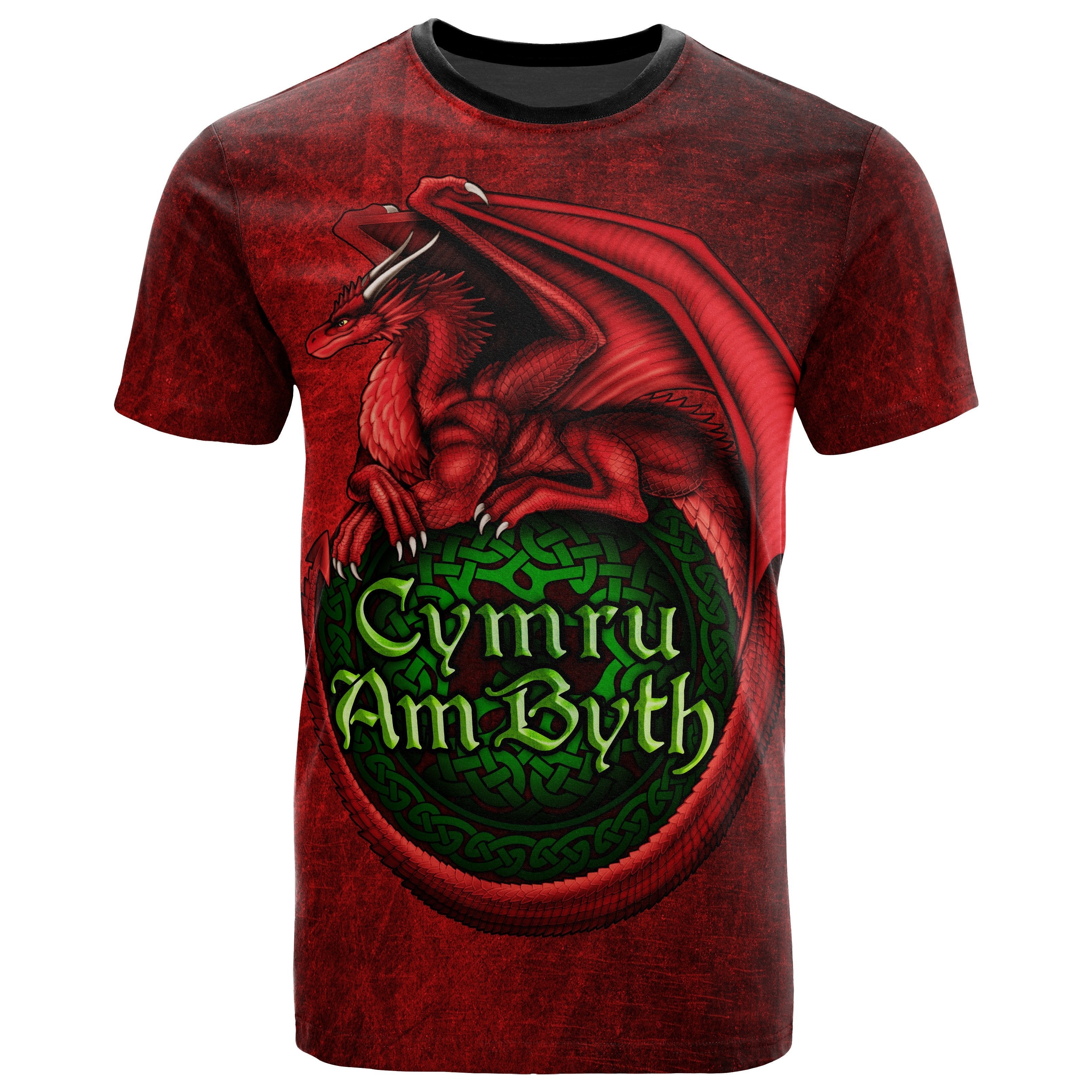 Wales T shirt - Cymru Am Byth - Vibe Hoodie Shop