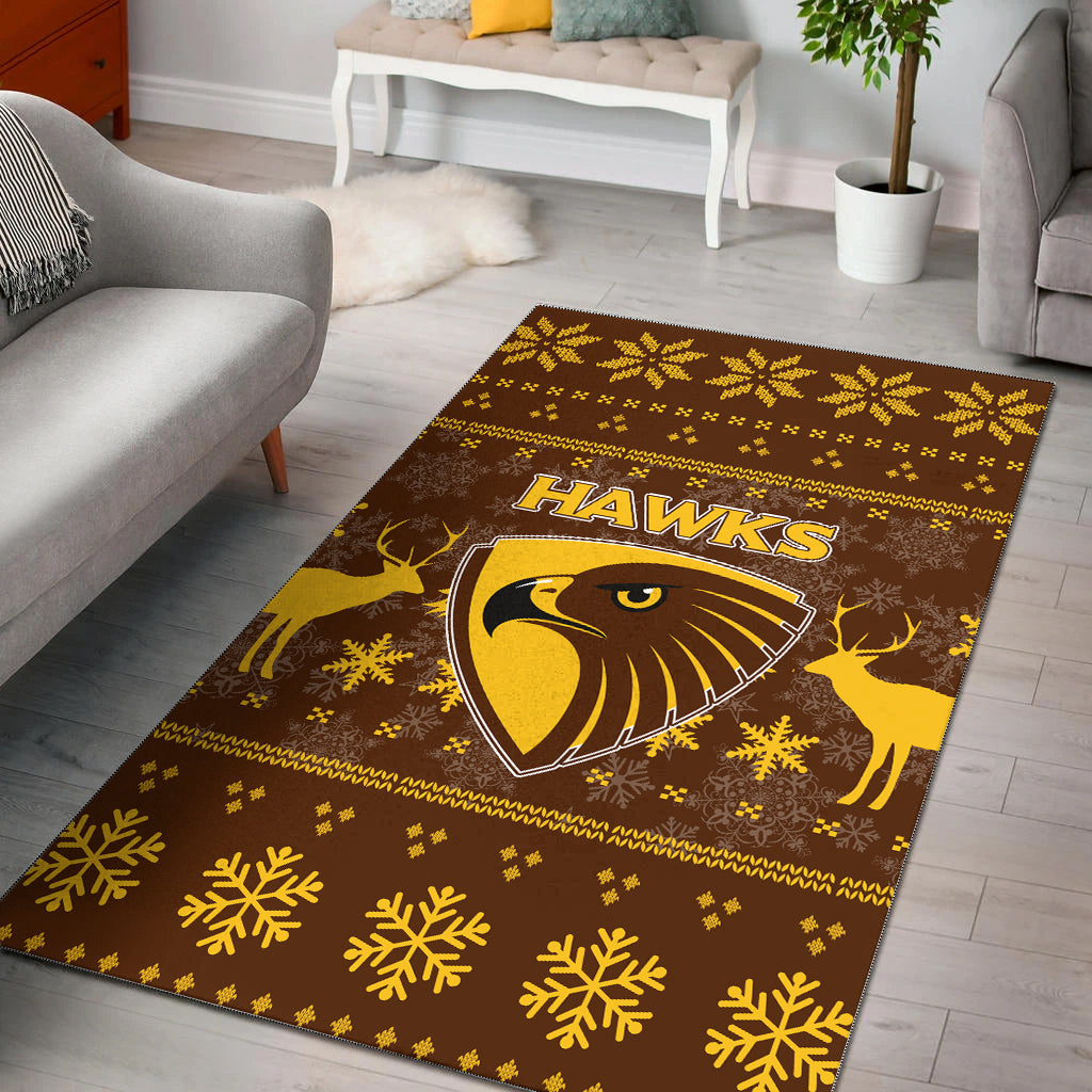 Hawthorn Area Rug - Christmas Ugly Style - - Vibe Hoodie Shop