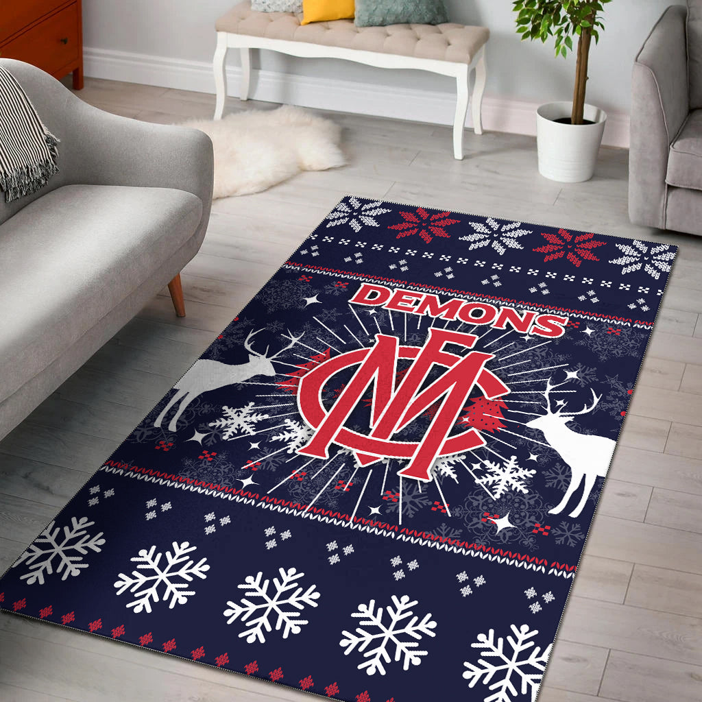 Demons Area Rug - Christmas Ugly Style - - Vibe Hoodie Shop