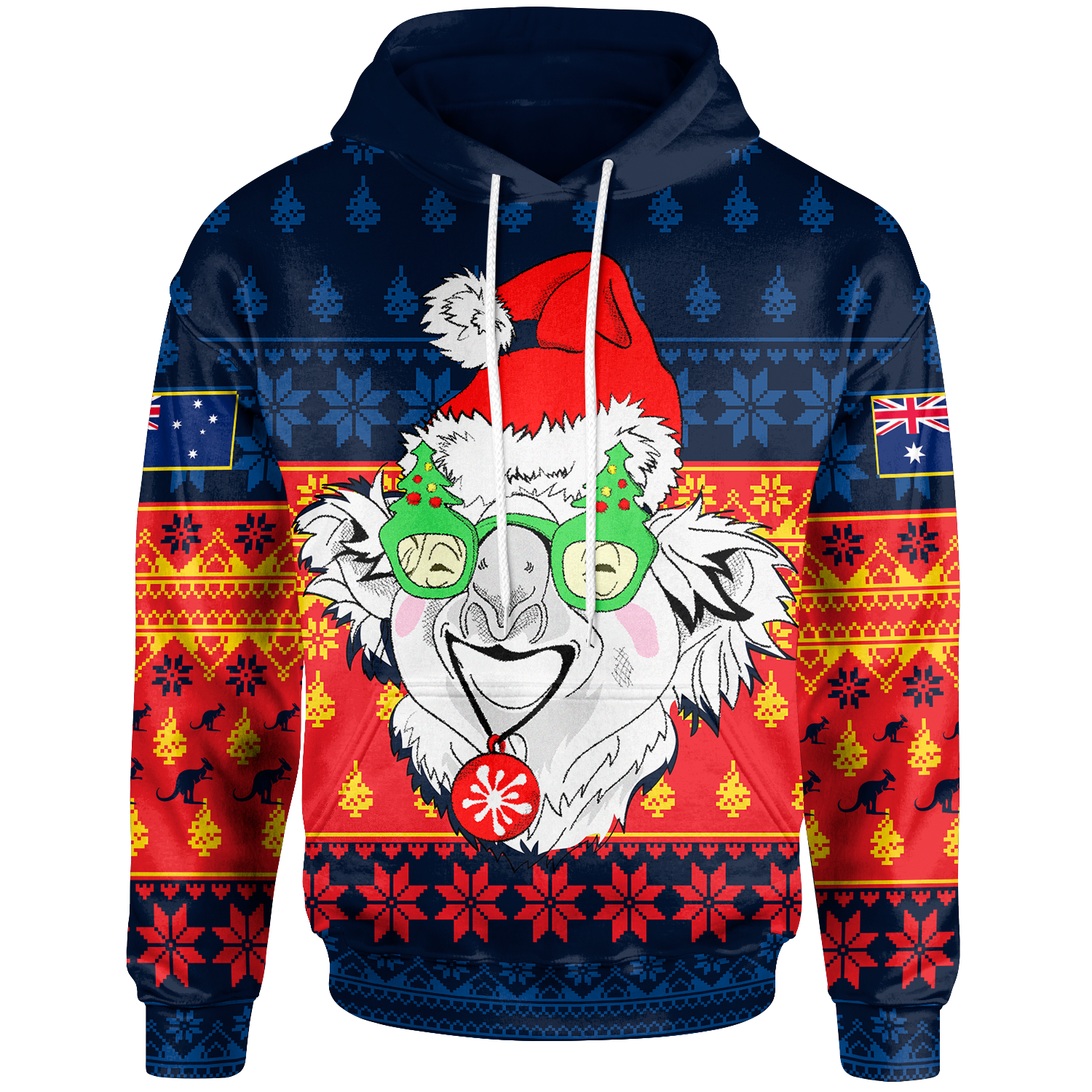 Custom Australia Christmas Hoodie - Bye Bye 2020 - Vibe Hoodie Shop