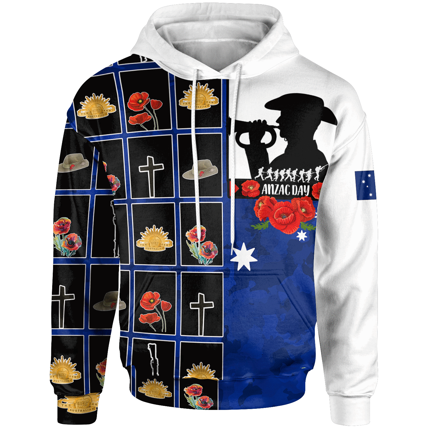 ANZAC Day Hoodie - We Shall Remember Them 2021 - Vibe Hoodie Shop