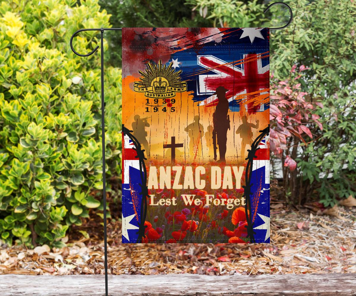 Australia ANZAC Day 2021 Flag - ANZAC Day Commemoration 1939 - 1945 - Vibe Hoodie Shop