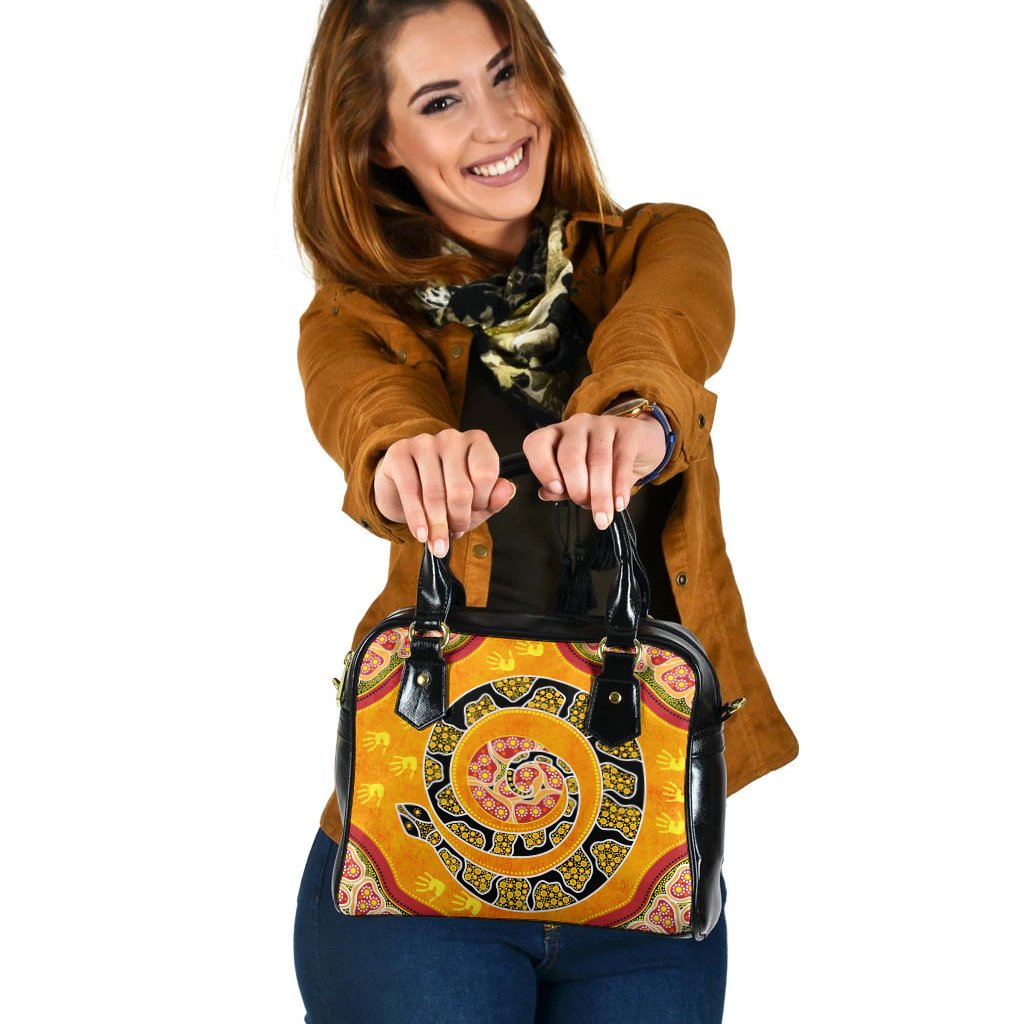 Sherpa Hoodie - Aboriginal Unique Style Snake Orange Color 2021 - Vibe Hoodie Shop