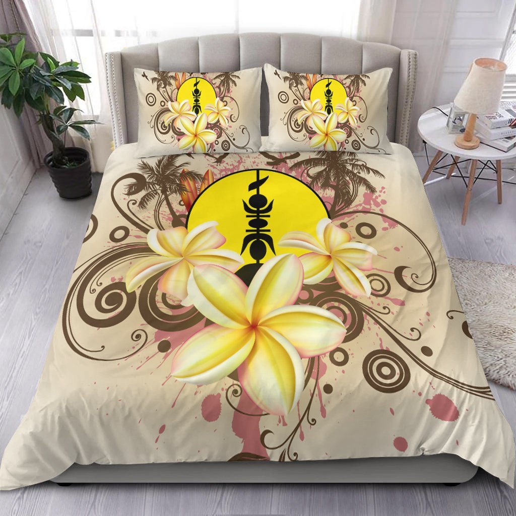 New Caledonia Polynesian Bedding Set - Summer Tropical - Vibe Hoodie Shop