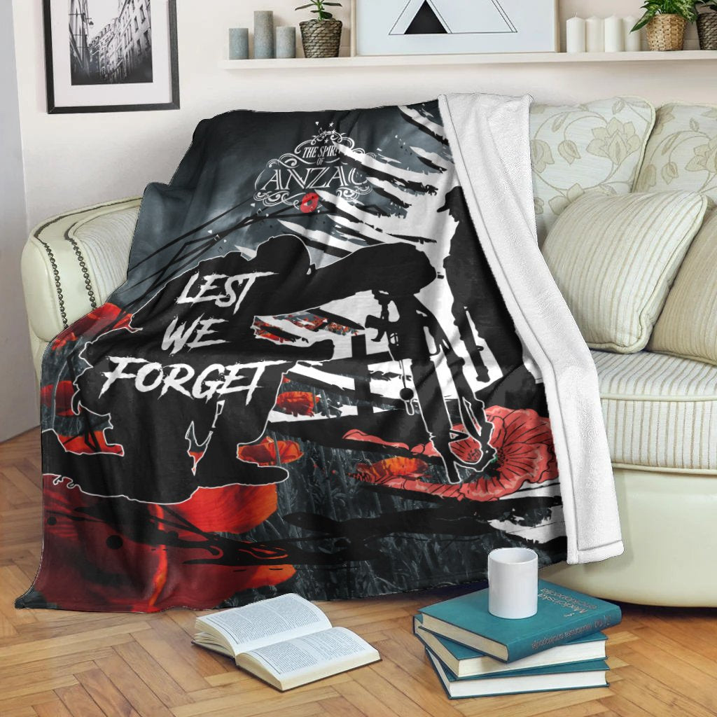 ANZAC Day Premium Blanket - The Spirit of ANZAC - Vibe Hoodie Shop