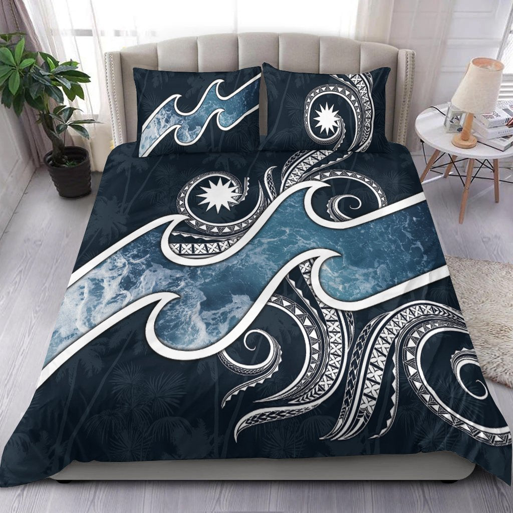 Nauru Polynesian Bedding Set - Ocean Style - Vibe Hoodie Shop