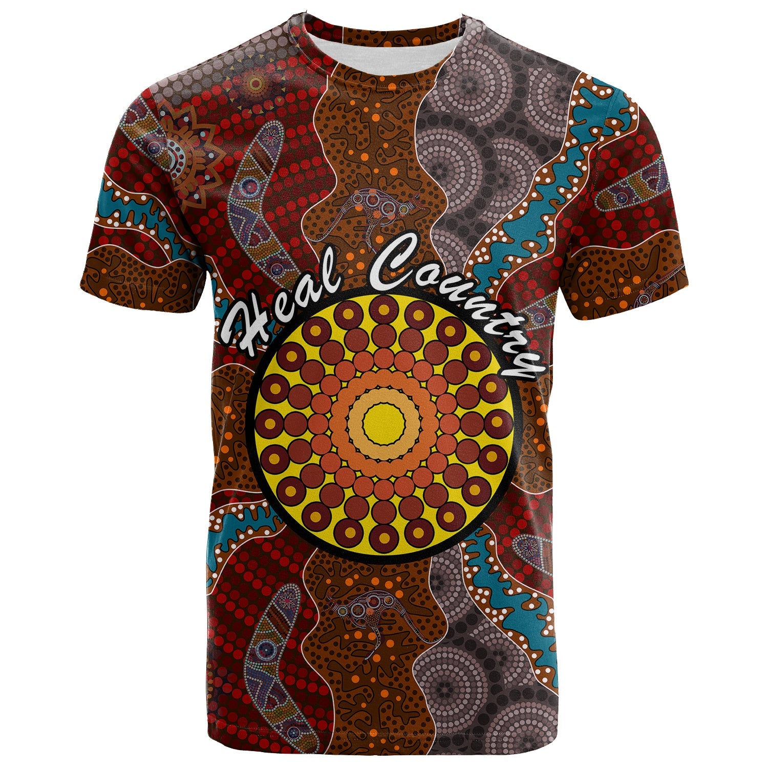 NAIDOC Heal Country 2021 T shirt - LT20 - Vibe Hoodie Shop