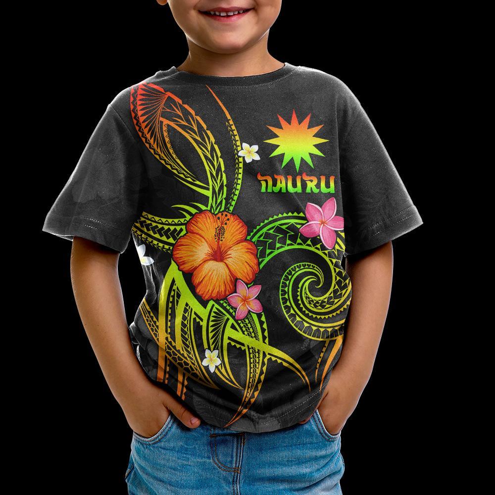 Nauru Polynesian T shirt - Legend of Nauru (Reggae) - Vibe Hoodie Shop