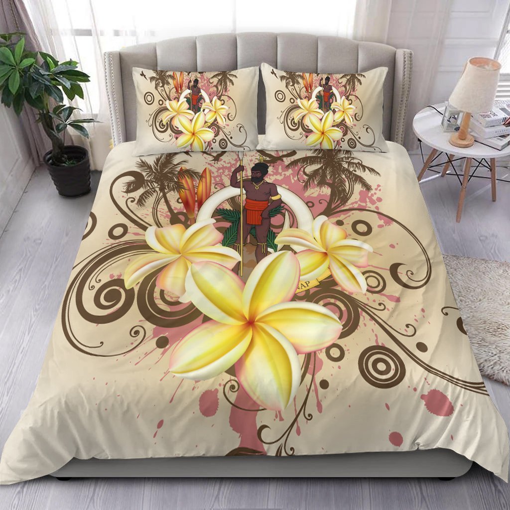 Vanuatu Polynesian Bedding Set - Summer Tropical - Vibe Hoodie Shop
