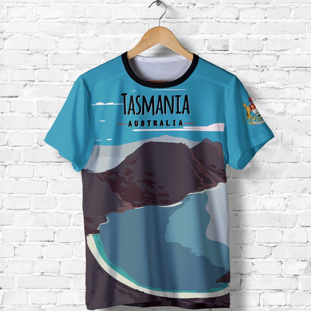 Australia T shirt - Tasmania T shirt Landscape Art - Vibe Hoodie Shop