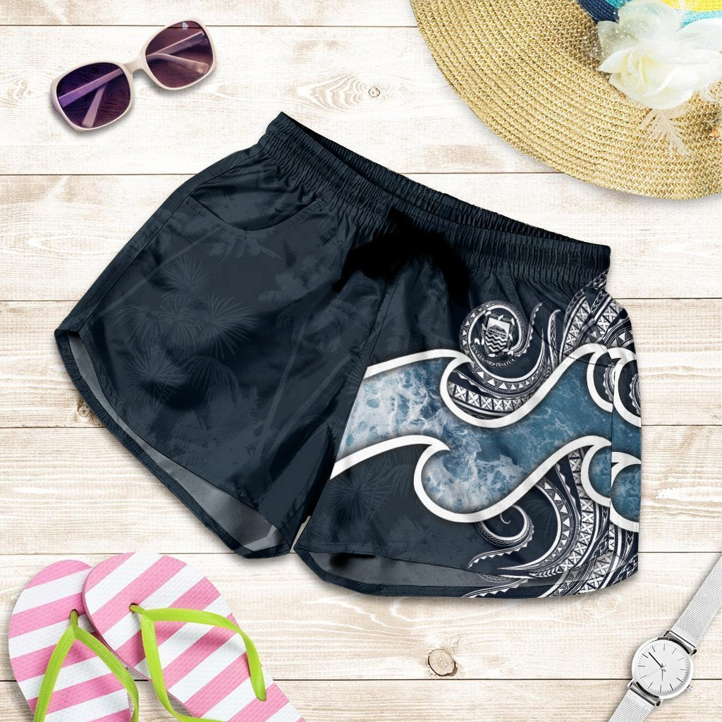 tuvalu-polynesian-womens-shorts-ocean-style