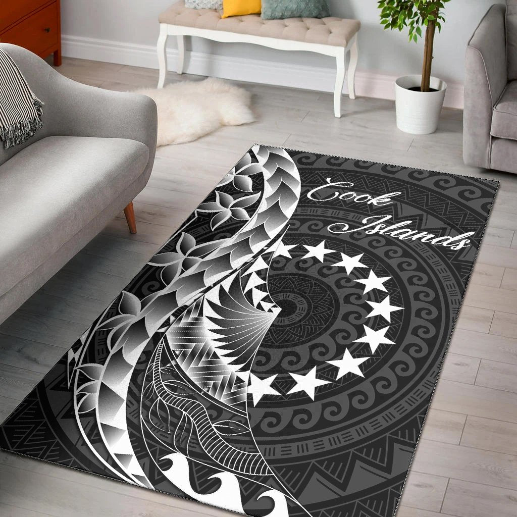 Cook Islands Area Rug - Polynesian Pattern Style - Vibe Hoodie Shop