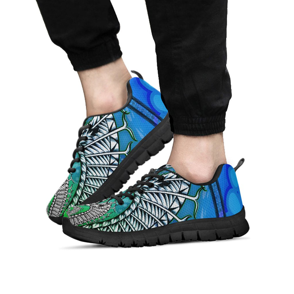 Sneakers - Turtle Background With Dhari Mask - Vibe Hoodie Shop