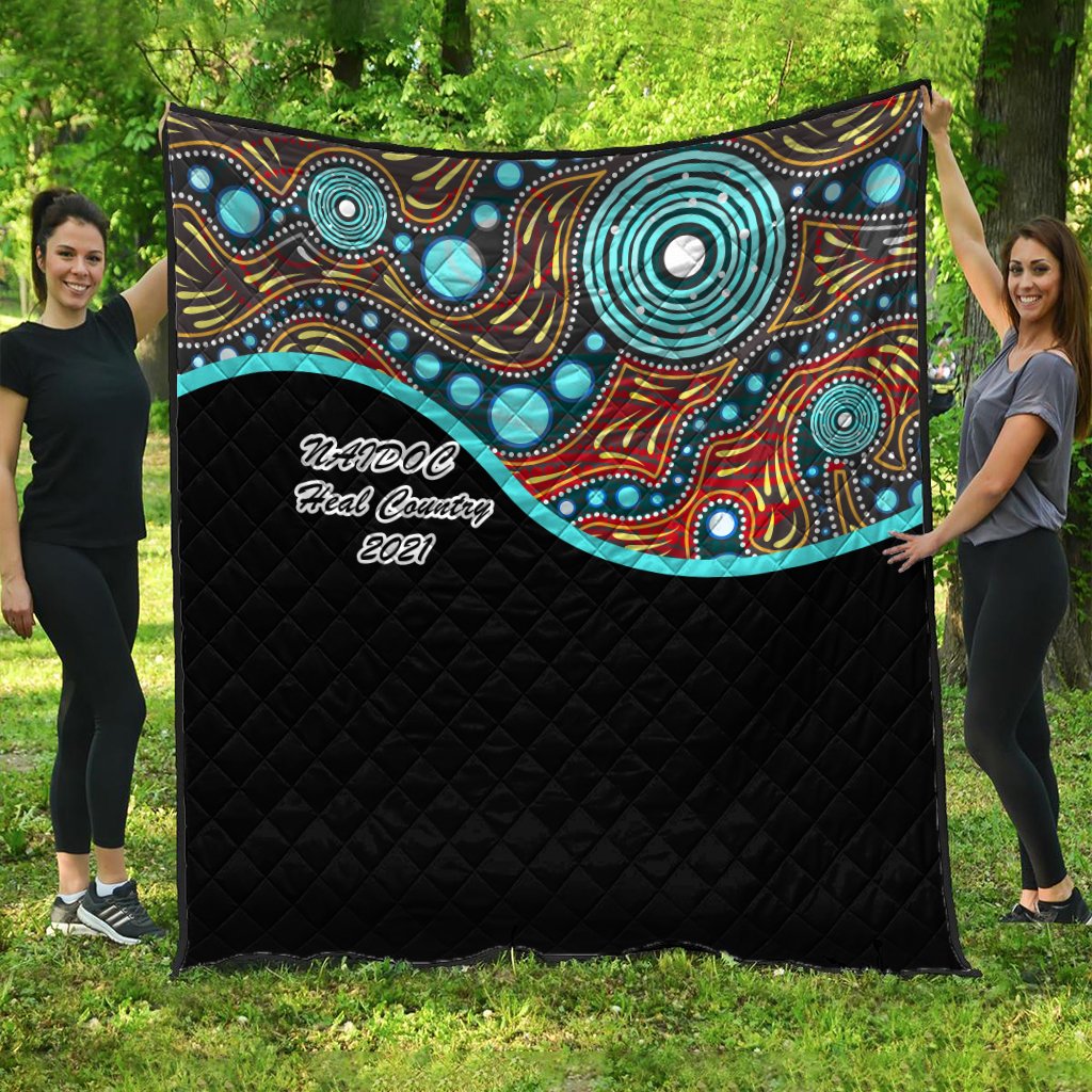 NAIDOC 2021 Premium Quilt - Heal Country - Vibe Hoodie Shop